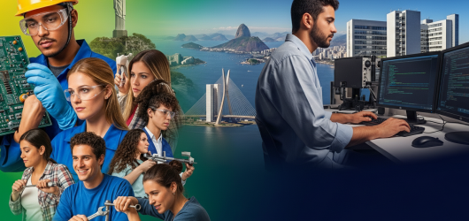 Cursos técnicos mais procurados no Brasil: áreas que realmente empregam